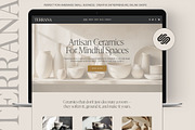 Squarespace E-Commerce Website, a Squarespace Template by 3.14&Co (Thumbnail 1 of 10)