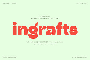 Ingrafts - Bold & Funky Font