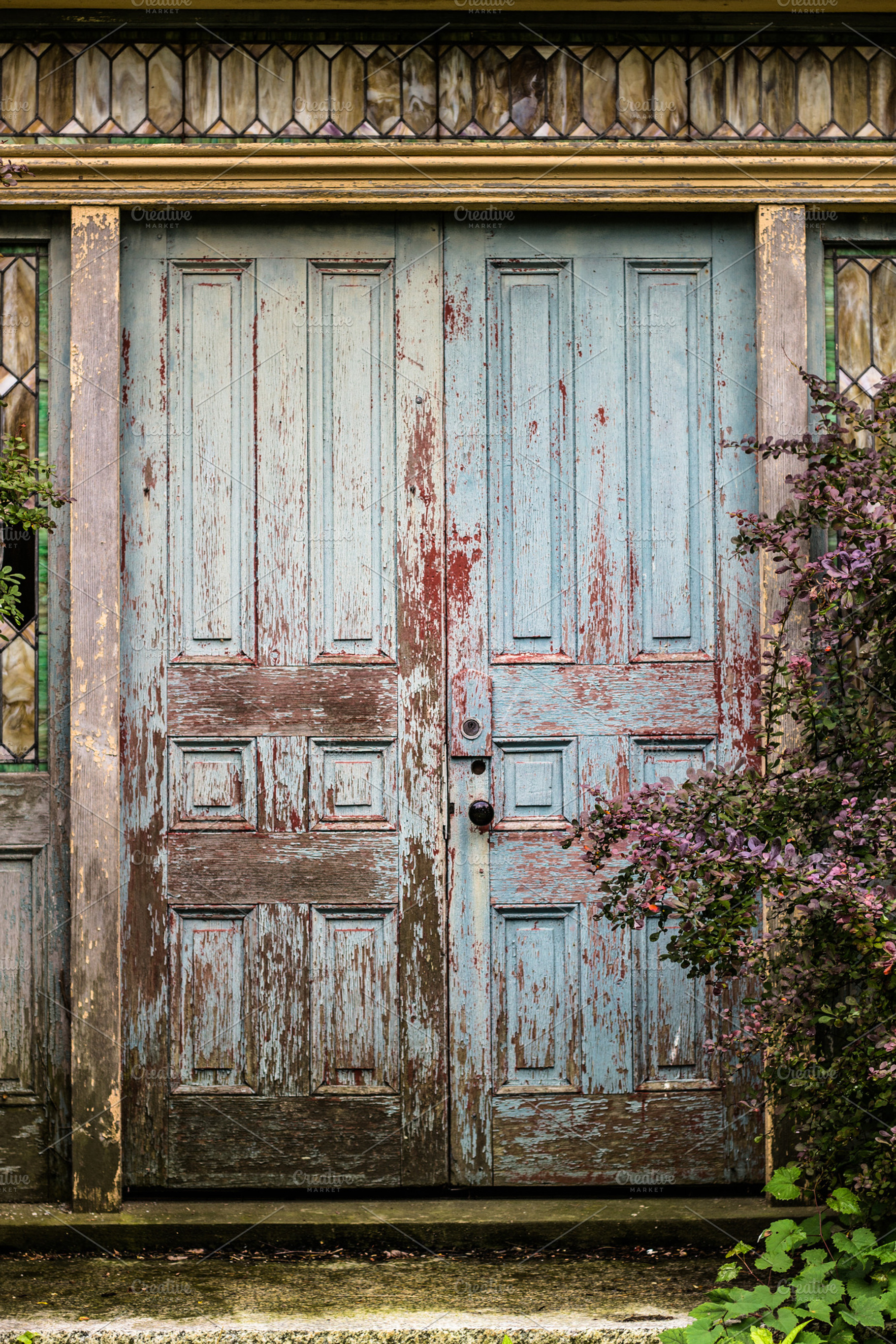 Weathered Old Door, an Architecture Photo by Straightshooter