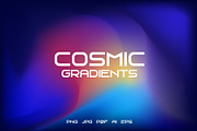 Cosmic Gradient, a Texture Graphic by Olga Ryzychenko (Thumbnail 1 of 6)