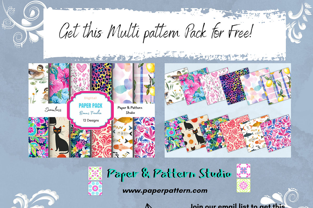 Blue Sailboat Fisherman Pattern, a Pattern Graphic by Paper & Pattern Studio (Photo 9 of 9)