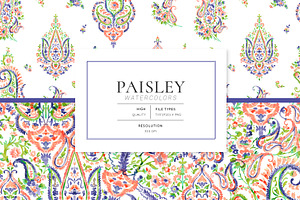 Paisley Watercolors!