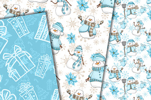 Cute Snowman Patterns