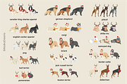 Christmas and New Year dogs clipart, an Illustration by Siriliadka Dreams (Thumbnail 5 of 8)