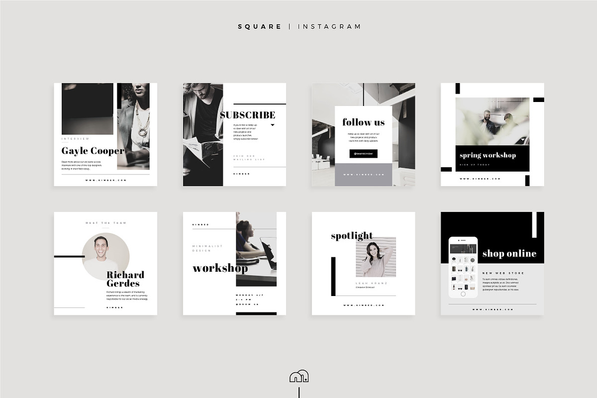 Social Media Pack - Kimber, a Social Media Template by bilmaw creative (Photo 2 of 11)