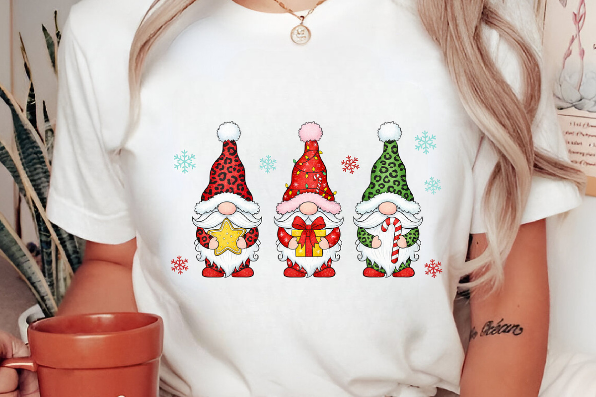 Christmas Gnome Png, Gnomes Design, an Illustration by Libby Wishes (Photo 2 of 8)