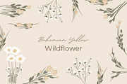 Yellow Bohemian Wildflower, an Illustration by ryelart.design (Thumbnail 1 of 4)