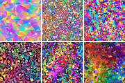 Rainbow Geometric Shapes Patterns, a Pattern Graphic by PrintablesByFranklyn (Thumbnail 2 of 4)