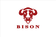 Bison Logo Design Template, a Branding & Logo Template by Vectorium Studio (Thumbnail 1 of 4)