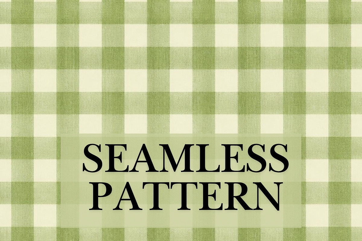 Gingham Seamless Pattern, a Pattern Graphic by elfy creative (Photo 1 of 7)