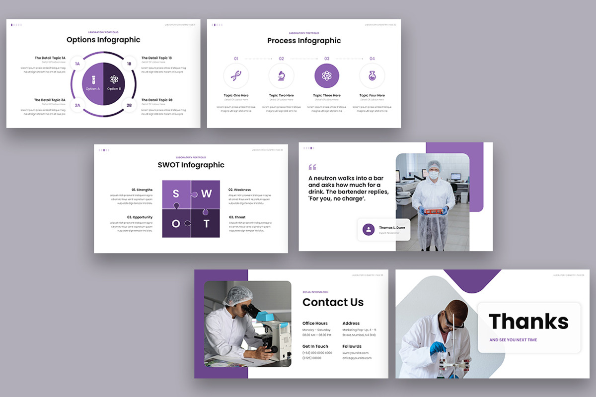 Labsor Laboratory Chemistry GSL, a Presentation Template by kerismaker (Photo 6 of 6)