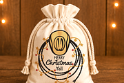Cowboy Christmas Western Bundle SVG, a Seasonal Illustration by TanchaArt (Thumbnail 4 of 9)
