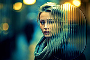 GLASS MORPH REFRACTION PHOTOSHOP, an Action Add-On by Studio Retouch (Thumbnail 5 of 14)