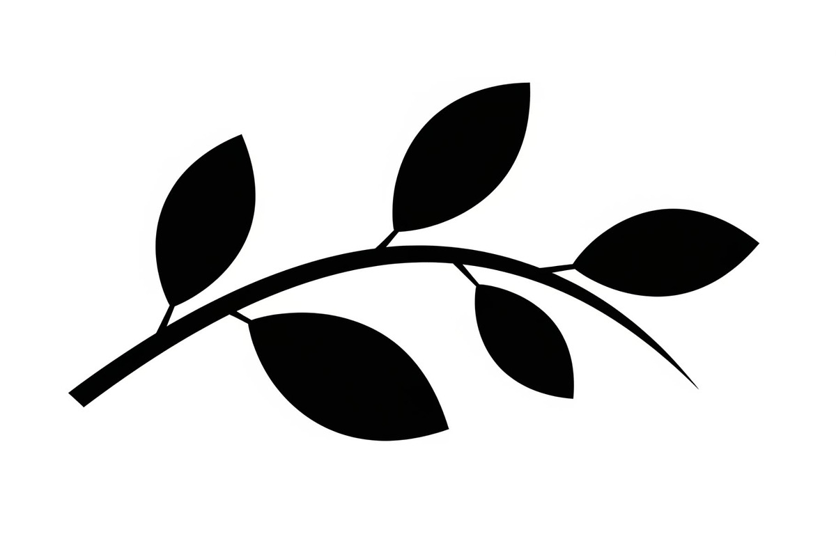 Botanical Leaf Silhouette Bundle, an Illustration by Creativeshirt (Photo 39 of 51)