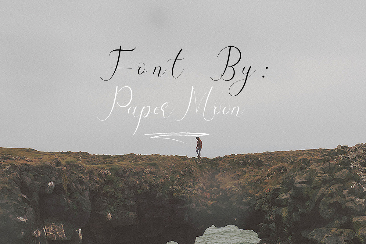 Sophie Valentina: Handwriting Font, a Script Font by PaperMoon (Photo 2 of 5)