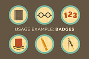 Things in School - 18 Vector Objects, an Education Illustration by Little Pixel Shop (Thumbnail 4 of 5)