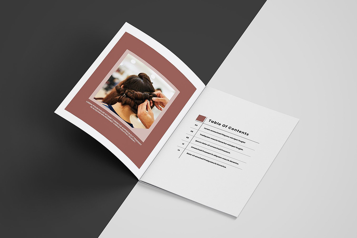 Service & Pricing Guide Template, a Brochure Template by Template Shop (Photo 4 of 8)