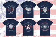 6 American Badge, a Branding & Logo Template by pixelpines (Thumbnail 5 of 5)