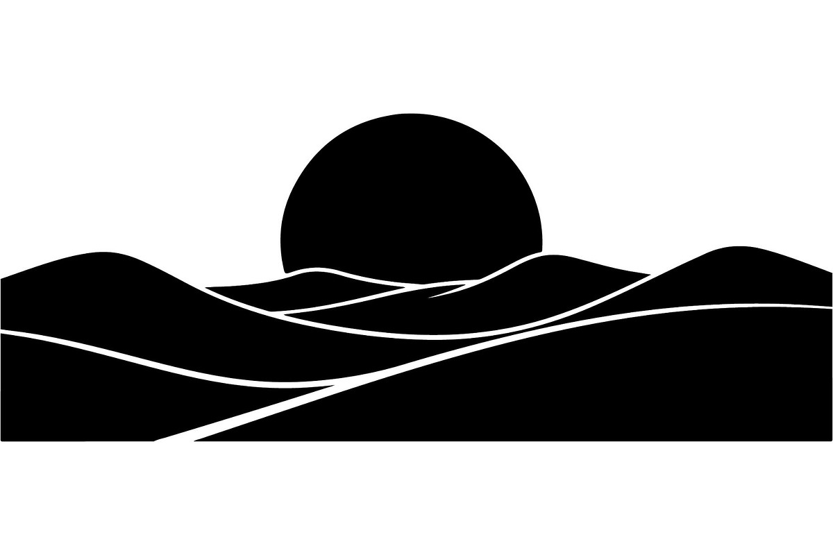 Abstract Landscape Silhouette, an Object Graphic by Designer_Momina (Photo 20 of 20)