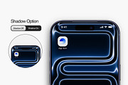 Close-up iPhone 17 Pro Max Mockup, an iPhone Mockup by RamStudio2 (Thumbnail 7 of 10)