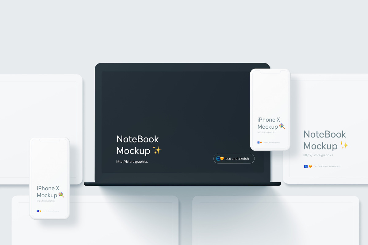 Simple Mockups Bundle, an iPhone Mockup by ls.graphics (Photo 35 of 42)