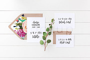 Wedding Suite Mockup - Manzanita S4, a Print Template by ILLONA GRAPHICS (Thumbnail 2 of 5)