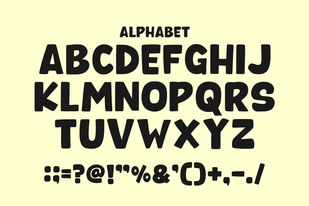 Comic Story - Cartoon Display Font, a Sans Serif Font by Sahira Studio (Photo 6 of 7)