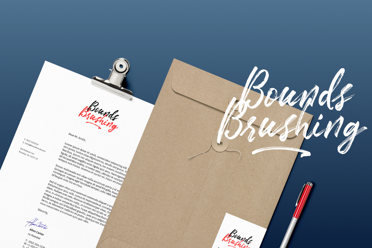 TakeEasy Brush Font, a Script Font by Letterhend Studio (Photo 10 of 17)