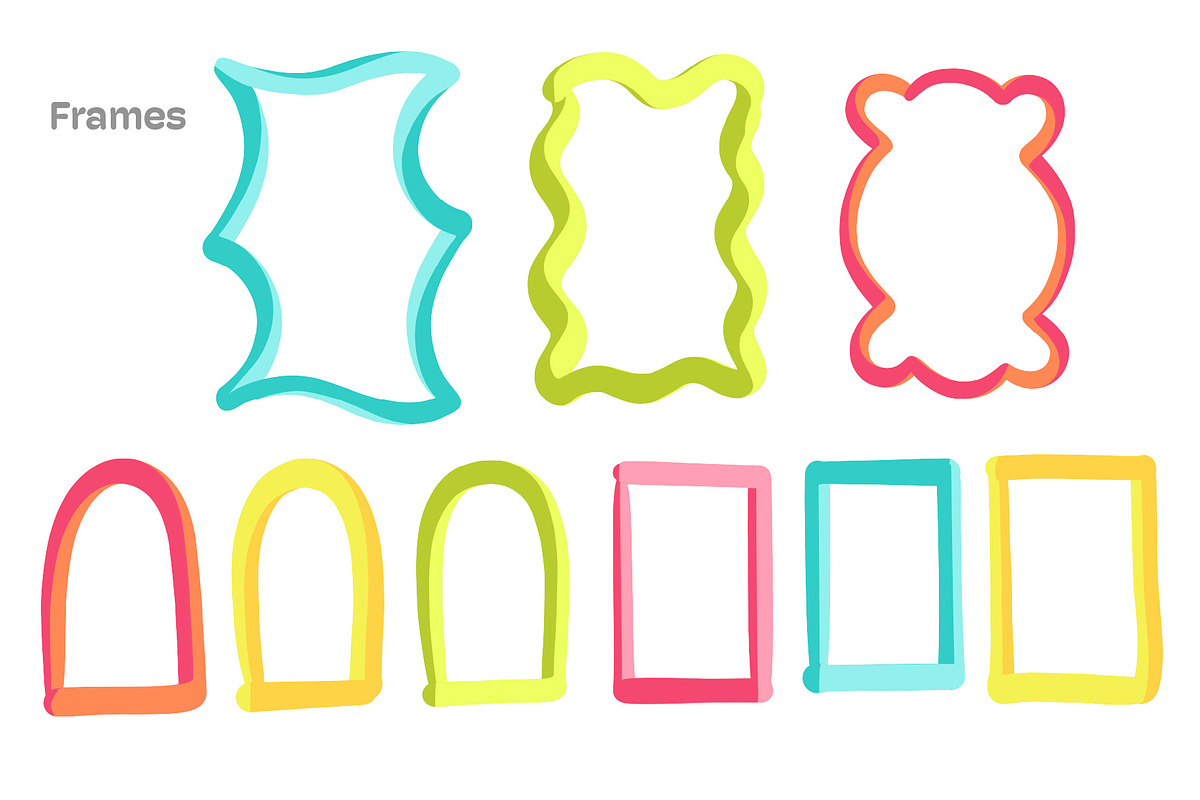 Bubbly Summer Graphic Elements, a Solid Icon by KT Art & Design (Photo 8 of 9)