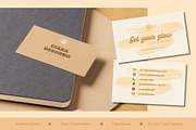 Beauty Business Cards Templates, a Business Card Template by Hell Yeah Designs (Thumbnail 5 of 6)