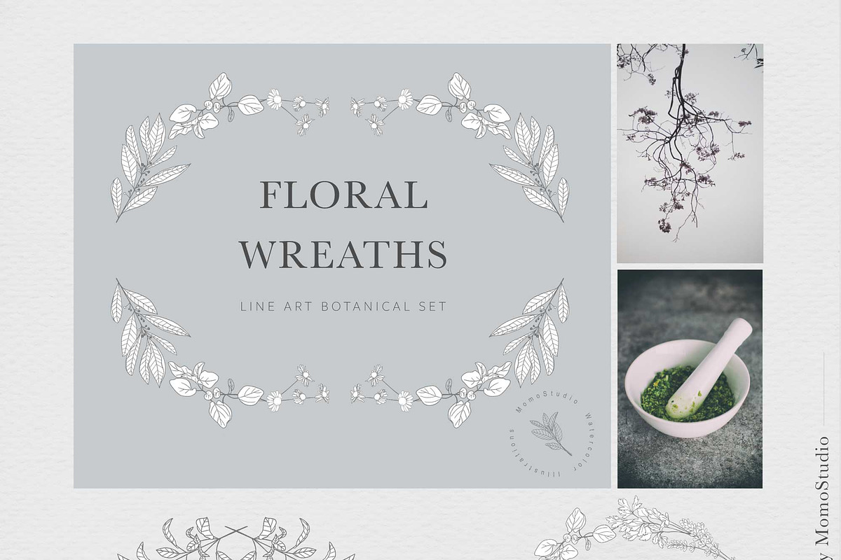 Morning Mist - Herb Collection, a Decorative Illustration by Momo Studio (Photo 2 of 18)