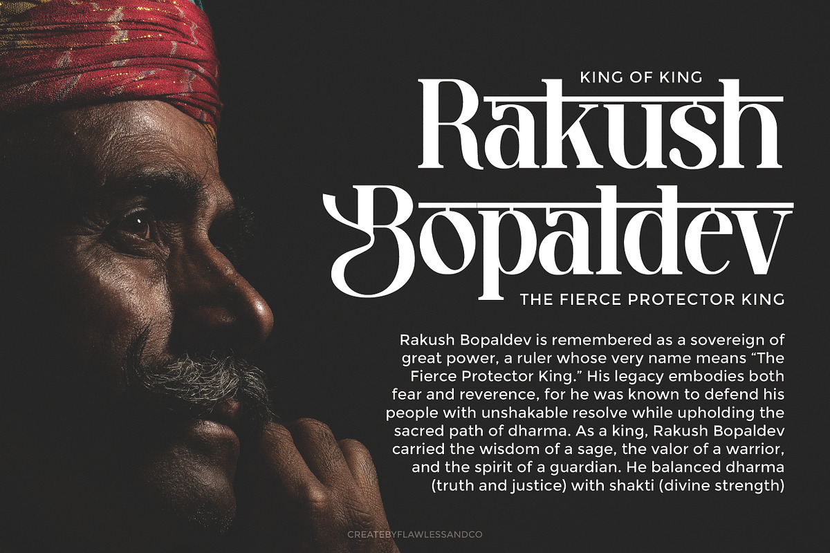 Basgira - Modern Hindi Font, a Font by Flawless And Co (Photo 2 of 10)