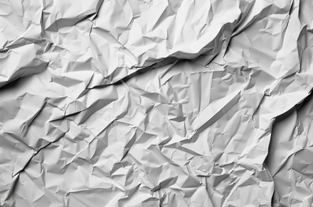 Black and white crumpled paper with, a Photo by Iftikhar Alam