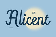 CS Alicent – Script Font, a Script Font by Craft Supply Co. (Thumbnail 1 of 8)