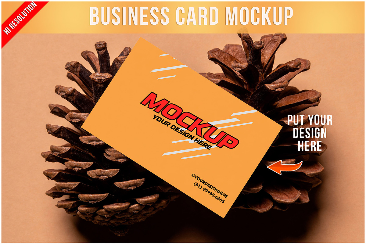 Business Card PSD, a Product Mockup by Bruno's Shop (Photo 1 of 3)