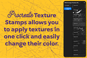 Grunge Texture Stamps for Procreate, a Texture Graphic by PeeperDesignStudio (Thumbnail 4 of 6)