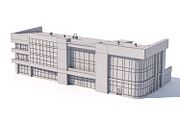 Shopping center, an Architecture 3D Model by profdesign (Thumbnail 8 of 10)
