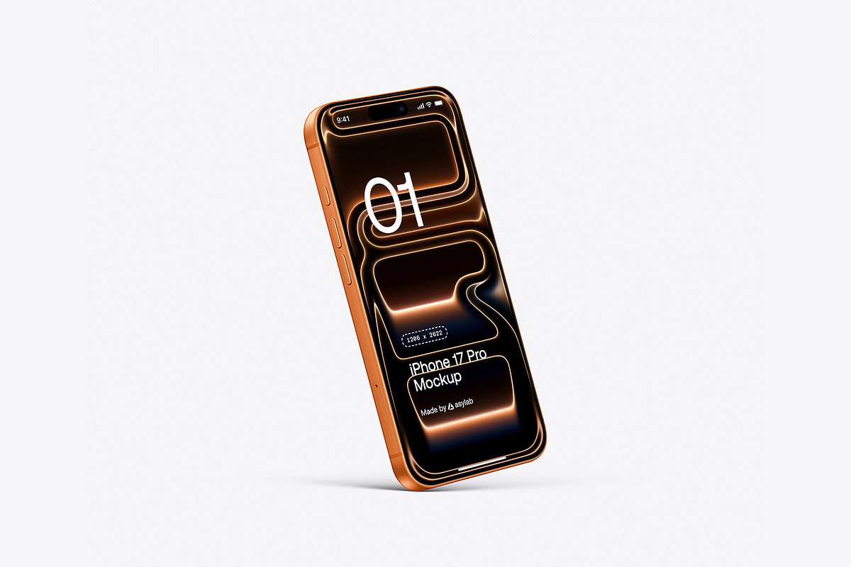 iPhone 17 Pro - 24 Mockups Scenes, an iPhone Mockup by Asylab (Photo 47 of 61)
