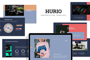 Hurio : Game Store Powerpoint