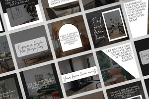 Real Estate Canva Social Templates