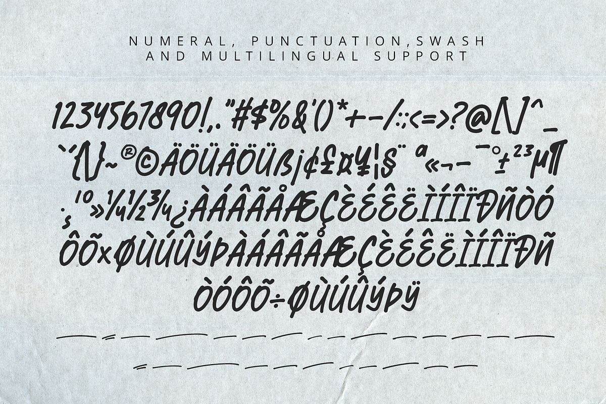 Beatybrith–HandwrittenBrushTypeface, a Handwritten Font by overlaytemplates (Photo 5 of 5)
