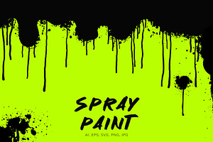 Spray Paint Art Set