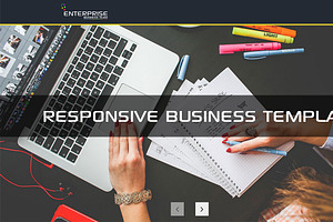 Enterprise responsive business Templ