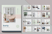 Interior Catalog Template, a Brochure Template by Cristal Pioneer (Thumbnail 1 of 5)