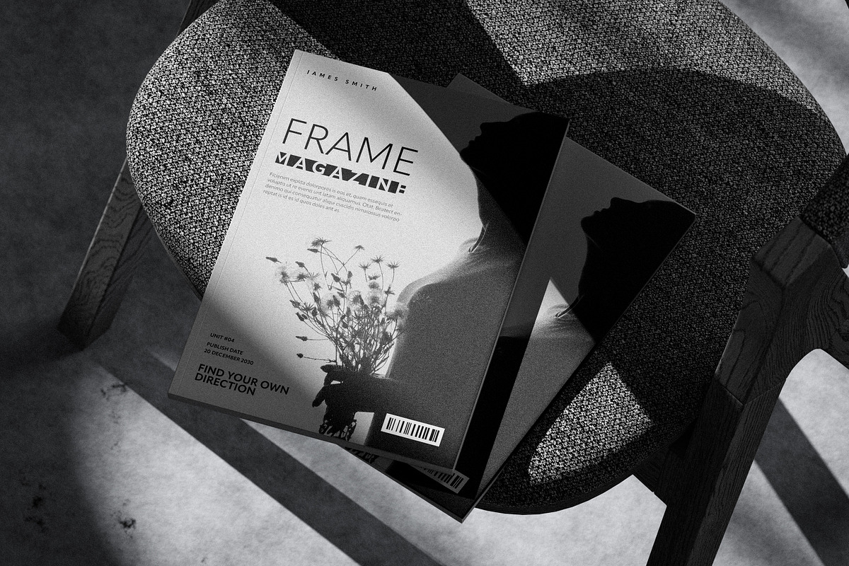 Elegant Fashion Magazine Layout, a Magazine Template by Artisan Vibes (Photo 2 of 7)