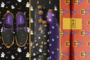 Retro Pixel Art Halloween Pattern, a Graphic by Asya Melkonyan Patterns (Thumbnail 5 of 9)