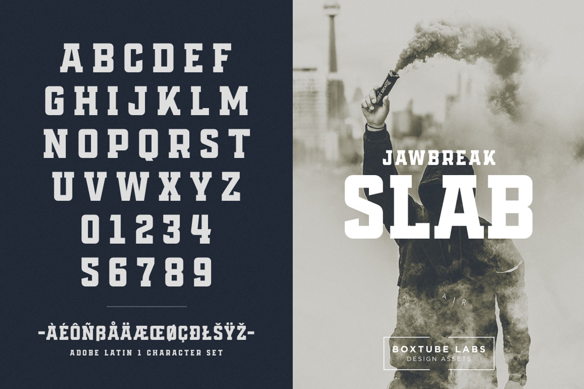 Jawbreak - Display Font preview 4