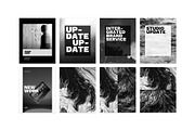 Striking B&W Instagram Post Template, a Social Media Template by PresentationDesignStudio (Thumbnail 7 of 12)
