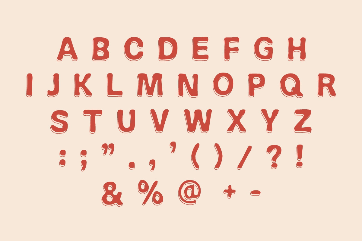 PHOENIX RETRO, a Sans Serif Font by Fourteen Letter (Photo 6 of 9)