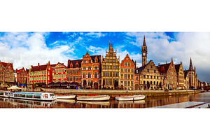 Ghent city historical center, an Architecture Photo by Nature and travel